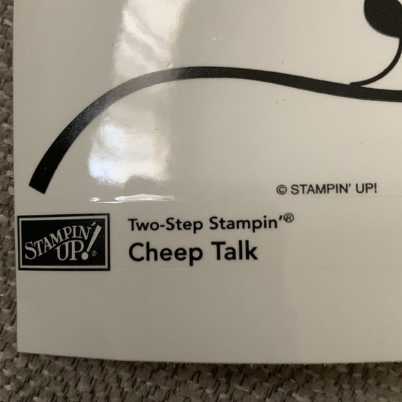 Cheep Talk stamp set - Picture 3 of 8